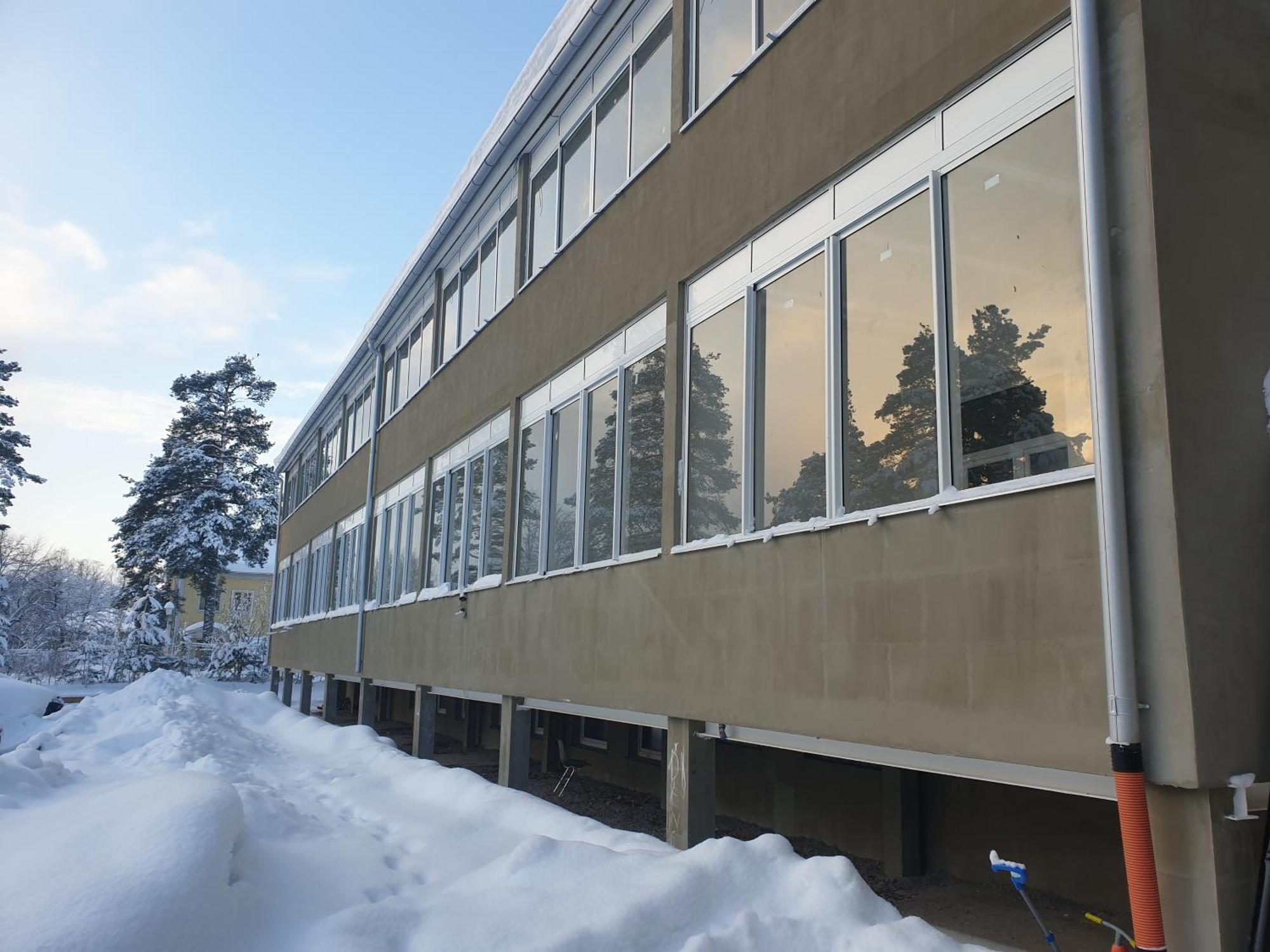 The Old School Motell & Laegenheter Marma Exterior photo